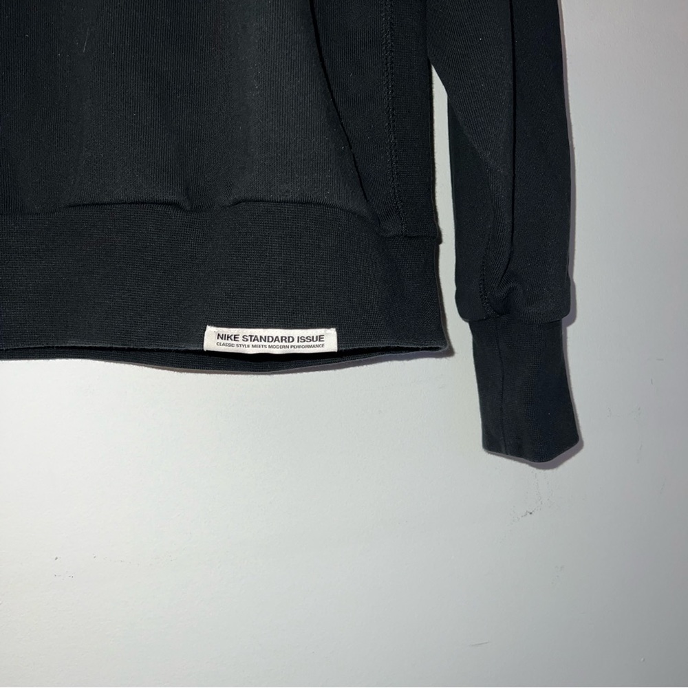 Nike Dri-Fit Black Sweater Shirt Crewneck Baseball Unisex STANDARD ISSUE - Picture 4 of 6